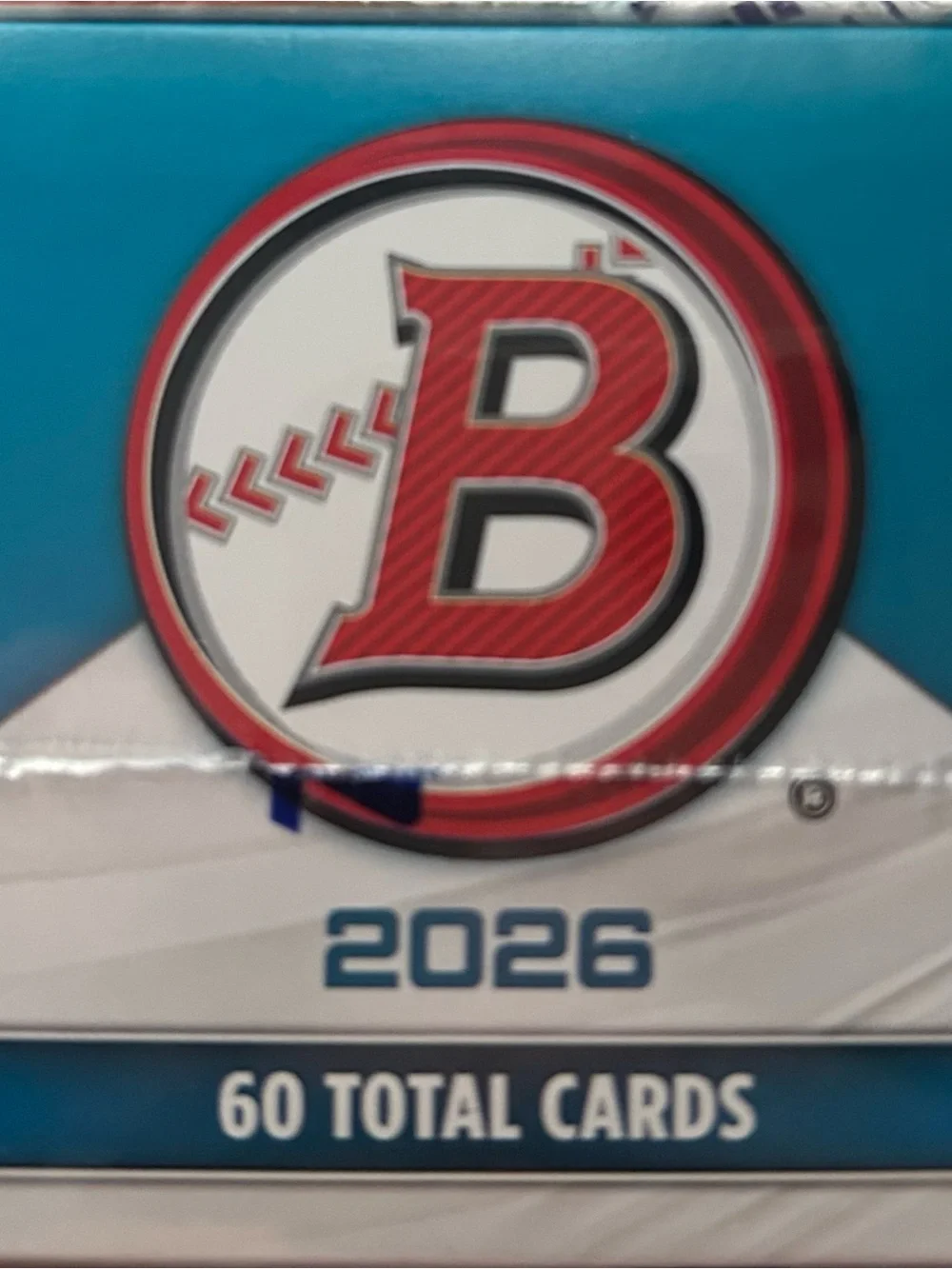 Topps 2026 Bowman Baseball Retail Box 60 Cards (6Pks) Chase Anime Insert Set!!